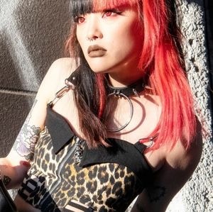 Killstar she's Cagey leopard top